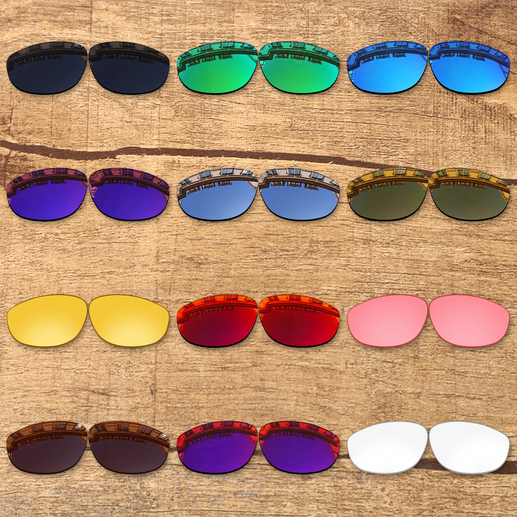 

Vonxyz 20+ Color Choices Polarized Replacement Lenses for-Oakley Hatchet Frame