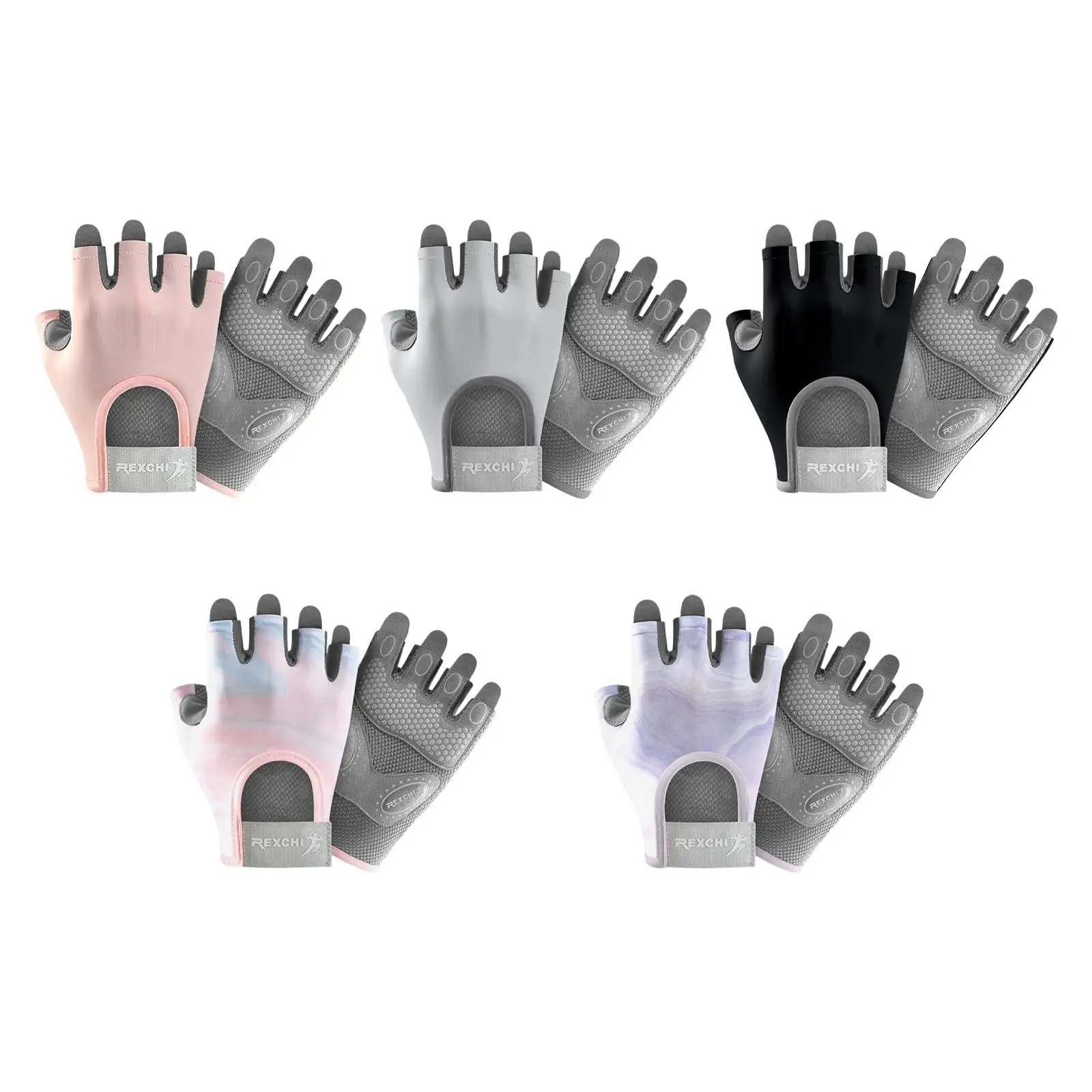 Cycling Gloves Women Men Fingerless Gloves Workout Gloves Road Bike Gloves for Gym Strength Training Equipment Motorcycle Rowing