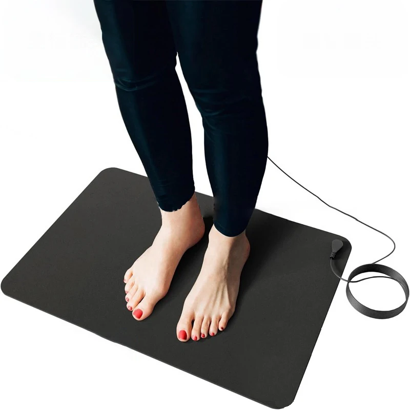 Grounding Mat For Sleep Energy Pain Relief Inflammation Balance Wellness Earth Connected Therapy For Grounding Conductive Rug