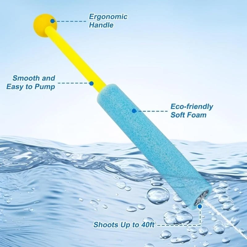 プラスチック水遊び銃子供バスタイムとプール水ソーケットチューブ 15UB