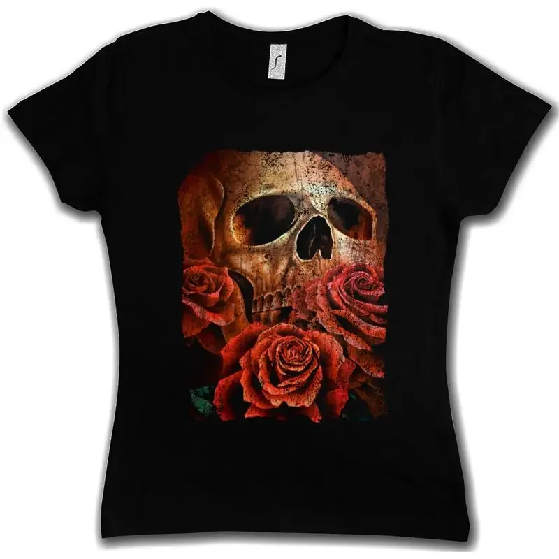 

Футболка SKULL OF THE ERIC с татуировкой «Розы» и надписью «Rosen Death Dead»