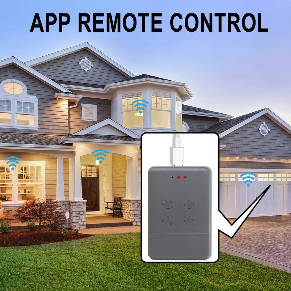 Tuya APP Control HORMANN Умный пульт дистанционного управления для гаражных ворот, совместимый с HSM2 HSM4 868 МГц