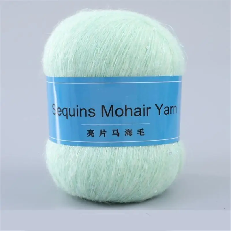 39BD sequin nhiều màu Skein hoàn hảo để làm các thiết bị trang trí và đồ chơi
