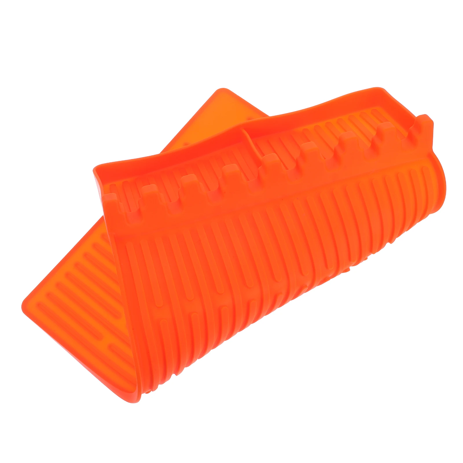 

BBQ Grill Protective Mat Reusable Griddle Silicone Kitchen Counter Pad Baking Tray Tool Rest Drip Utensil Holder