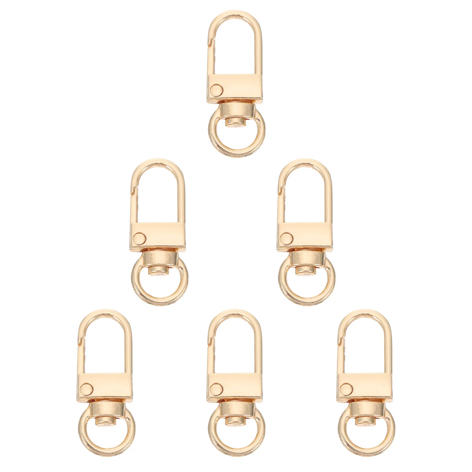 

Набор из 15 металлических карабинов-крючков для рукоделия: для ошейников для собак, брелоков, сумок, изготовления украшений, поворотных защелок-лобстеров, крючков-крабов