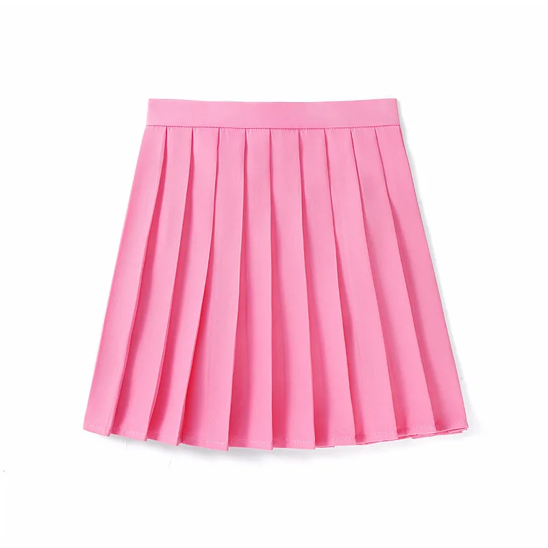 High Waist Skirt Ladies Summer Clothes Women's A Line Harajuku Korean Style Black Mini Pleated Skirt For School Girl Uniform