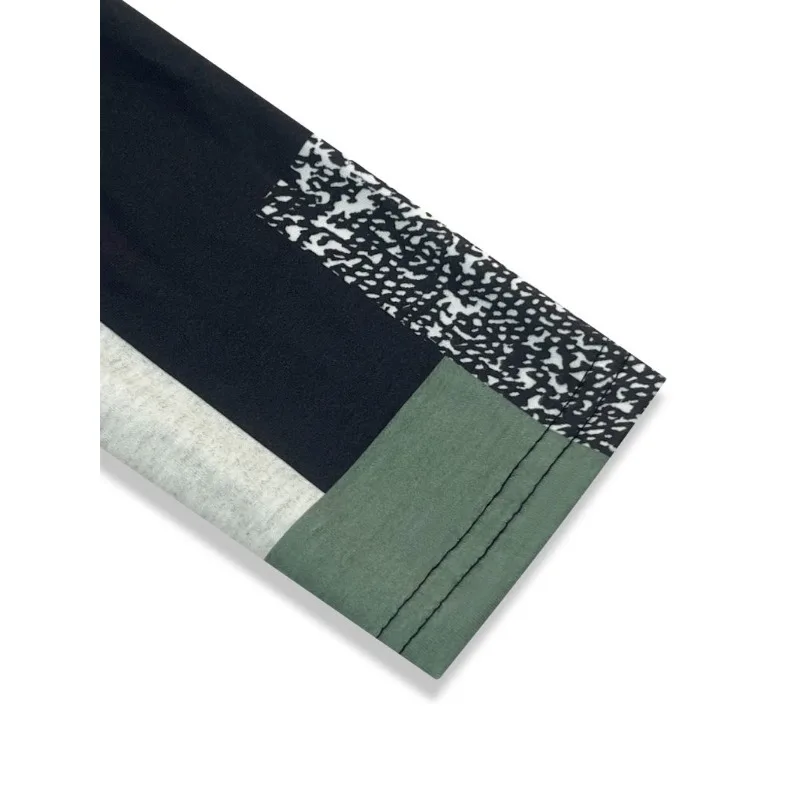 Summer Fashion New Elegant Temperament Casual Women's Plaid Print Long Sleeve Long Dress