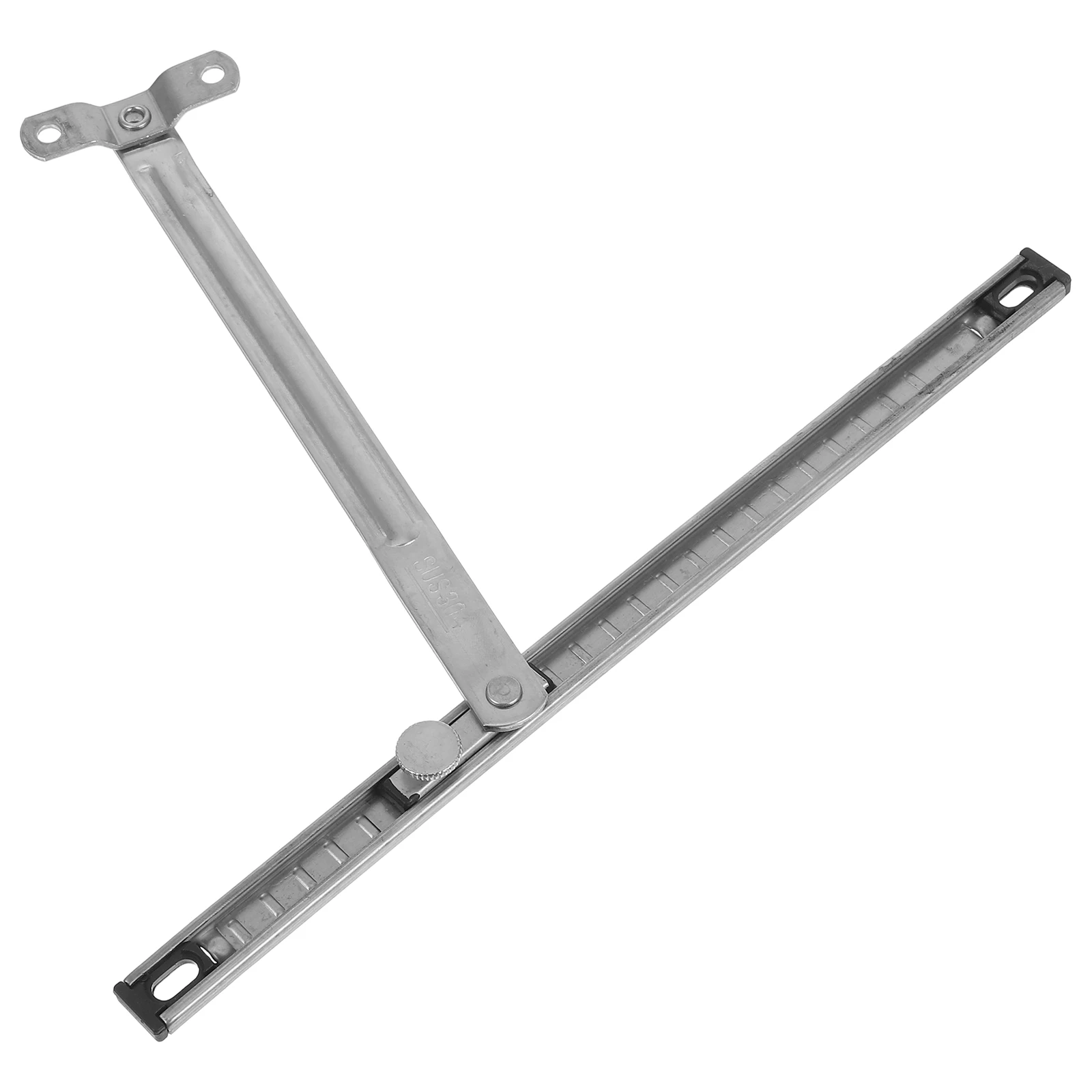 

No-Drill Adjustable Casement Window Limiter Hinge Security Bar Steel Concealed Hinge Replacement Part Child Safety Ventilation