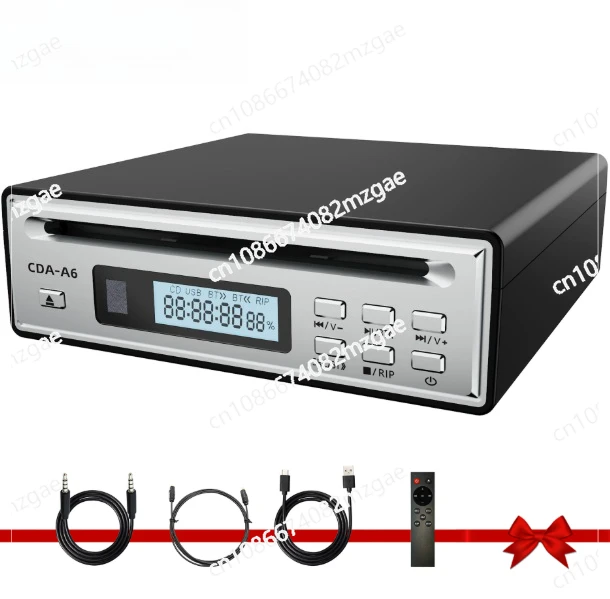 Coaxial 3.5mm Headphone SMSL PL100 CD Player CS43131 Desktop Decoder Optical  Output with Remote Control