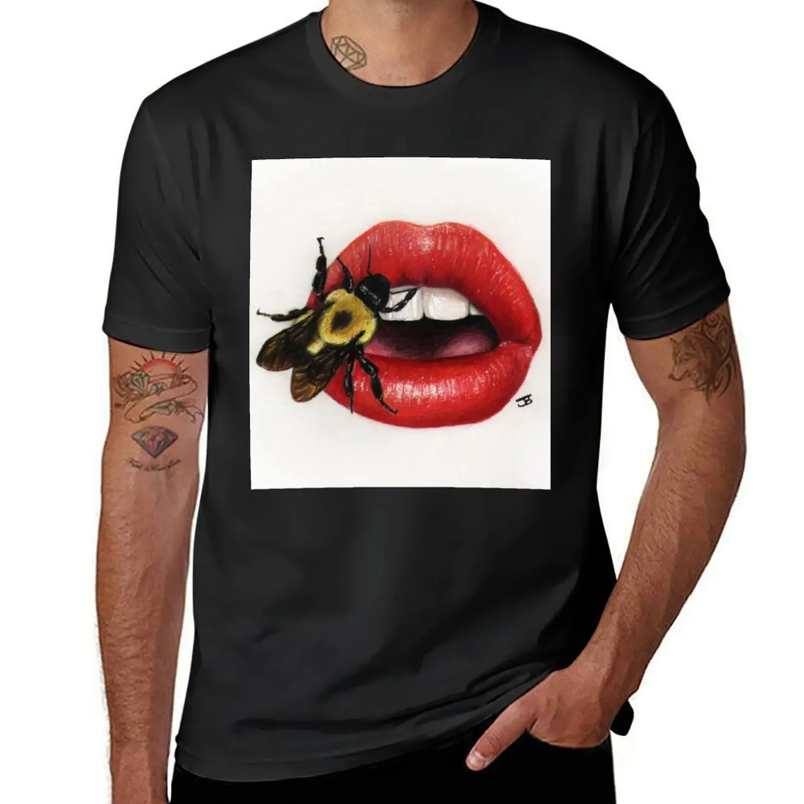 

Bee (A) T-Shirt cute clothes luxury clothing labubu plain black t shirts men