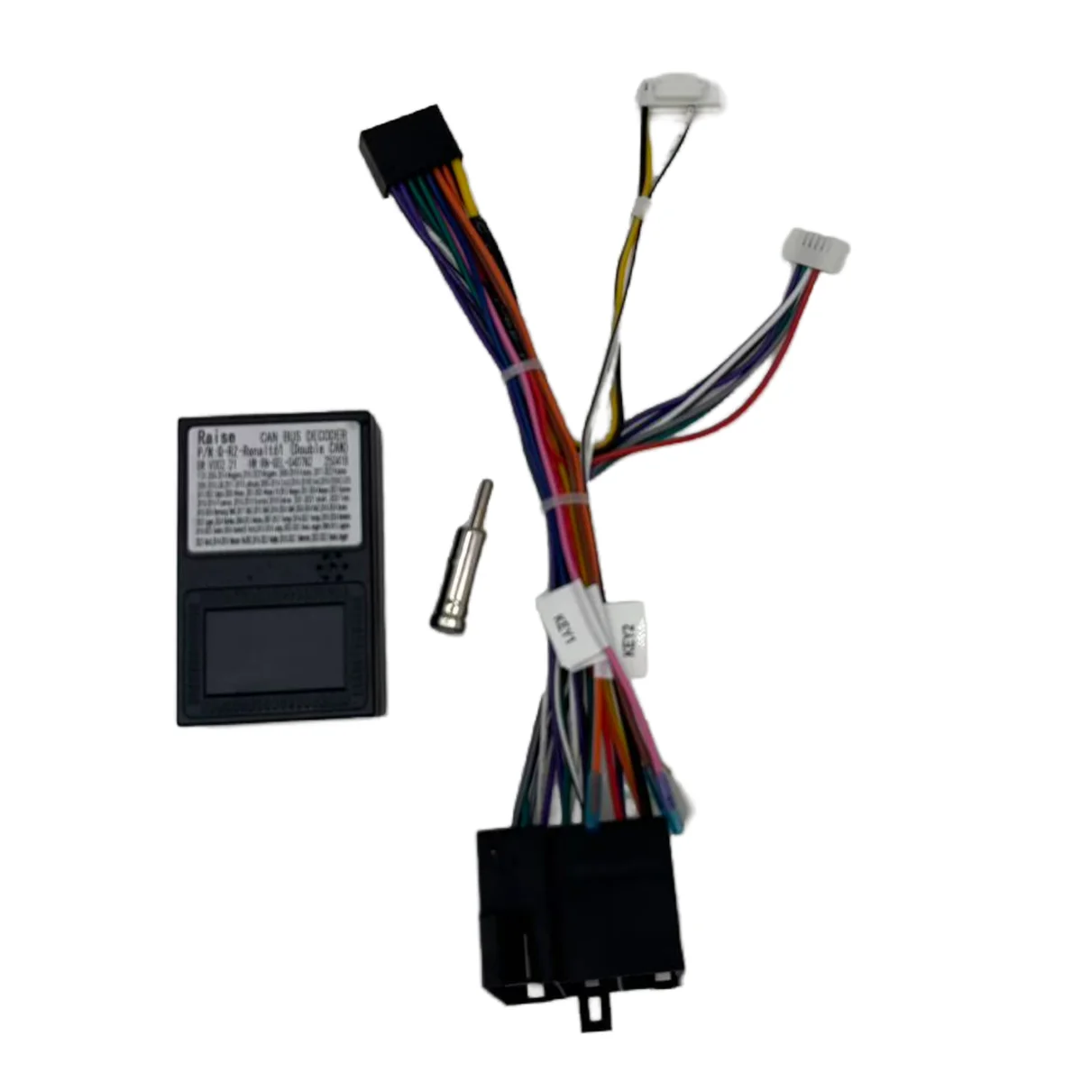 Car Radio Stereo Wiring Harness Cable Adapter Android 16pin For Renualt Megane 2 2007/ Master 2006-2011/CLIO3/Trafic 2006