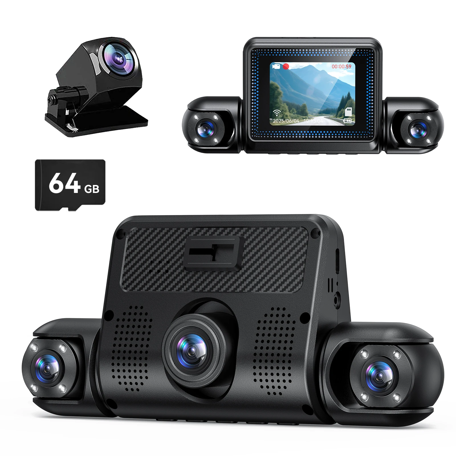 

10+ Years Export Experience Built-in Recording High-fidelity Speaker Support Multiple Languages Driving Recorder
