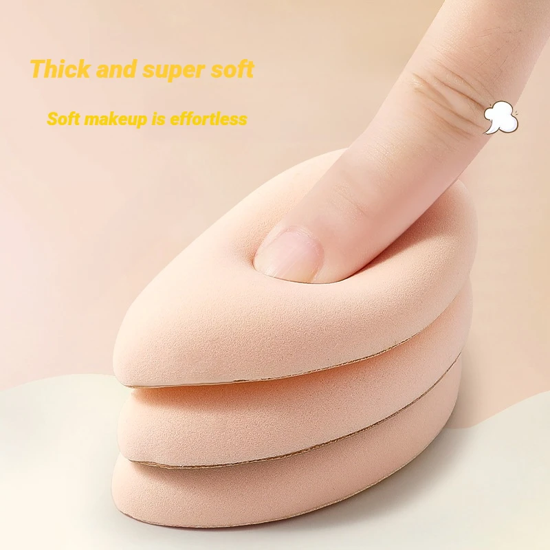 الإبهام وسادة هوائية نفخة لإسفنجة مزج شكل الفاكهة لأداة تسليط الضوء على مسحوق الأساس السائل