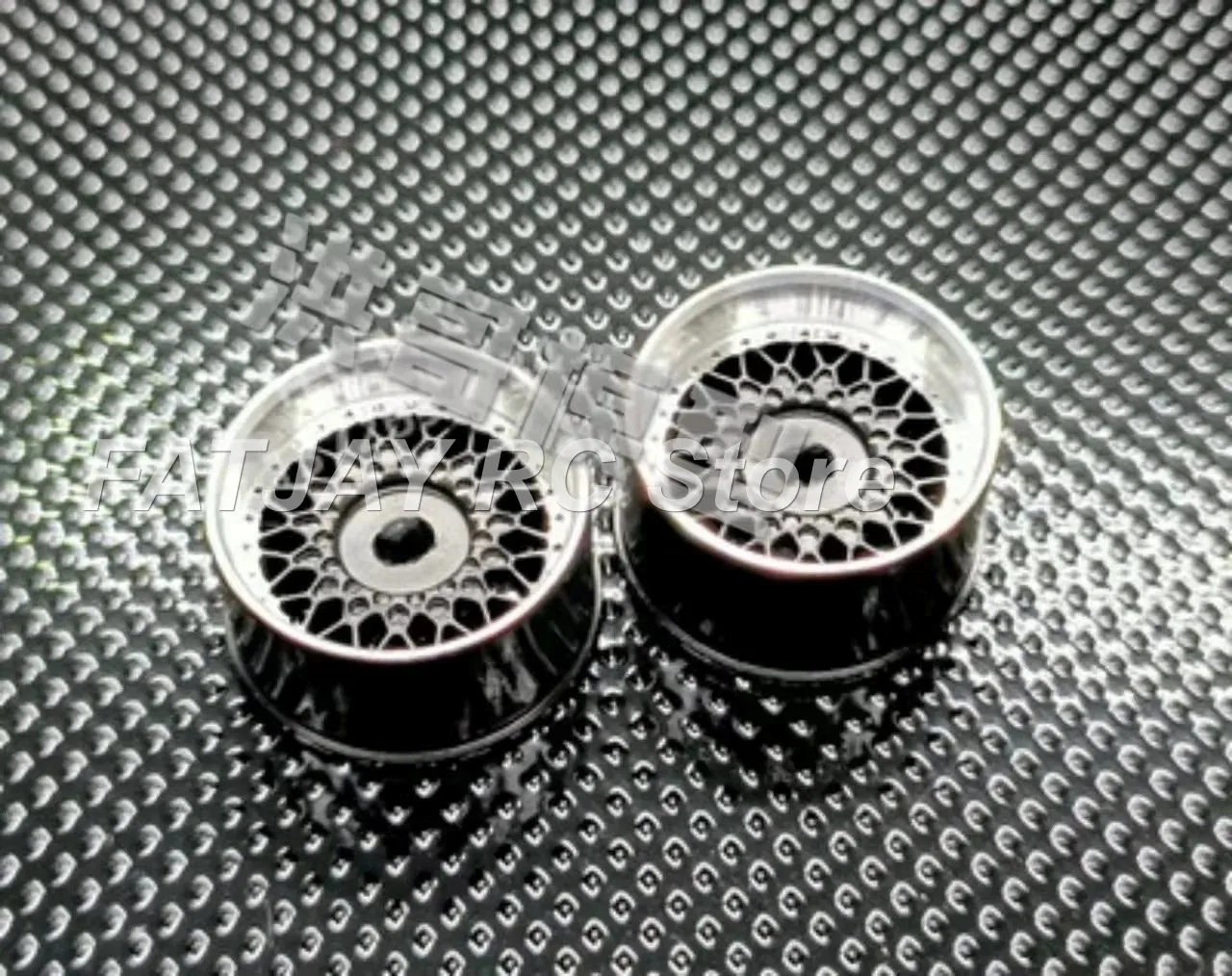 FATJAY 2Pcs 20MM BBS Metal Hub | Gold/Silver/Black Fit MINI Q/HGD1/MINI D/Z/WLtoys Mini Car