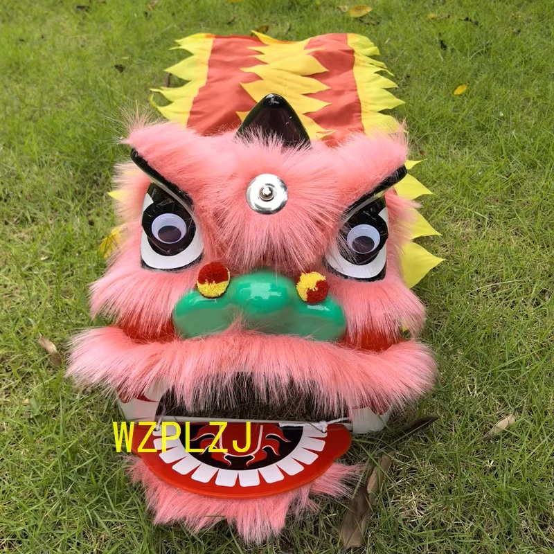 لعبة زي رقص الأسد مقاس 12 بوصة لعمر 3-5 سنوات للأطفال الأولاد والبنات وحفلات الأطفال ومرحلة الكرنفال الرياضية #3