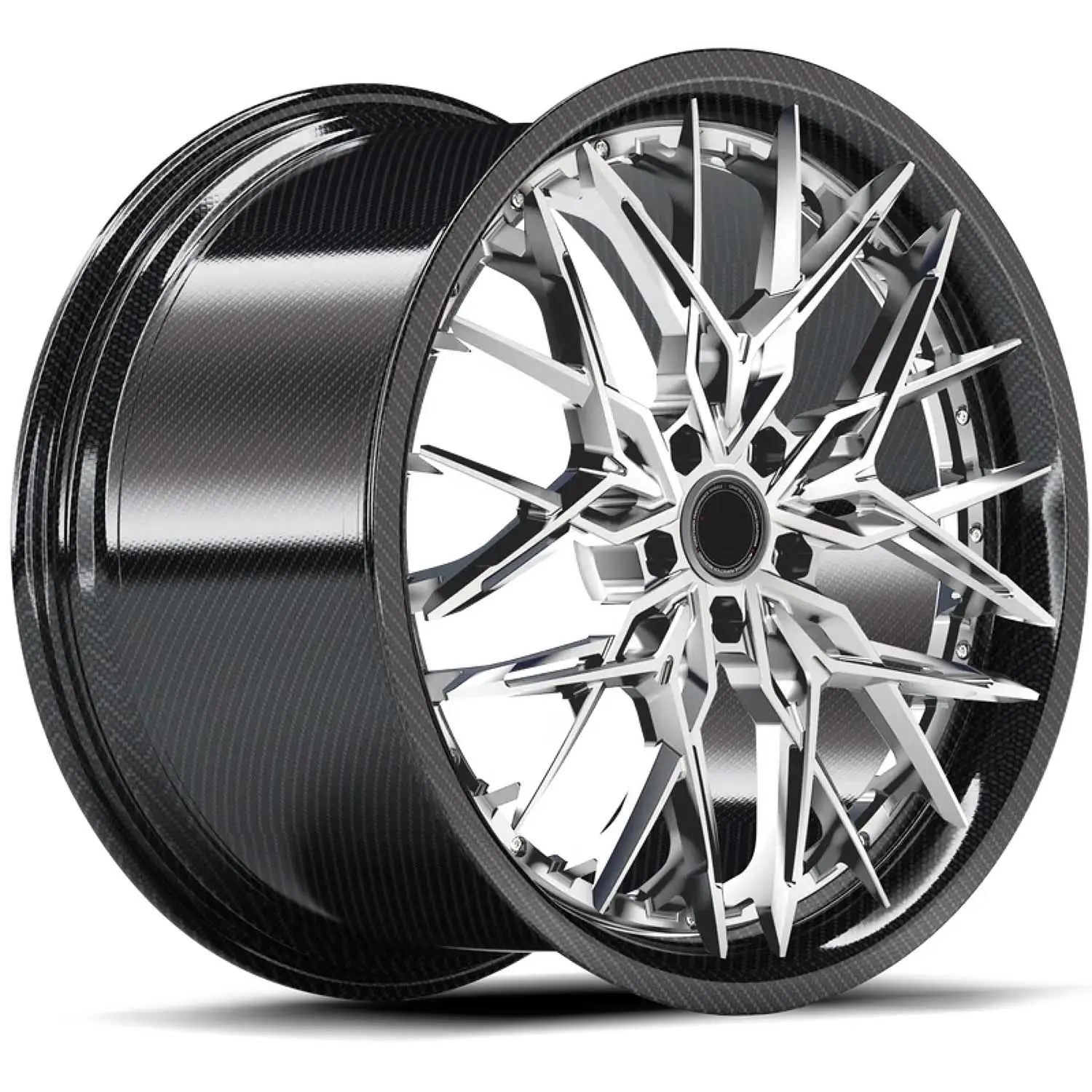 20 21 22 Inch Carbon Fiber Forged Wheel Hub with 5 Holes New Condition