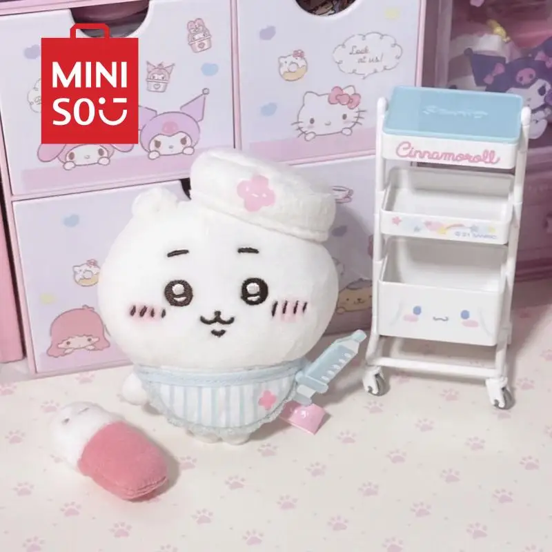 

MINISO Series Chiikawa Nurse Clothing Doll Kawaii Cute Hachiware Anime Usagi Creative Clothing Replacement Toys Girls Fun Gifts