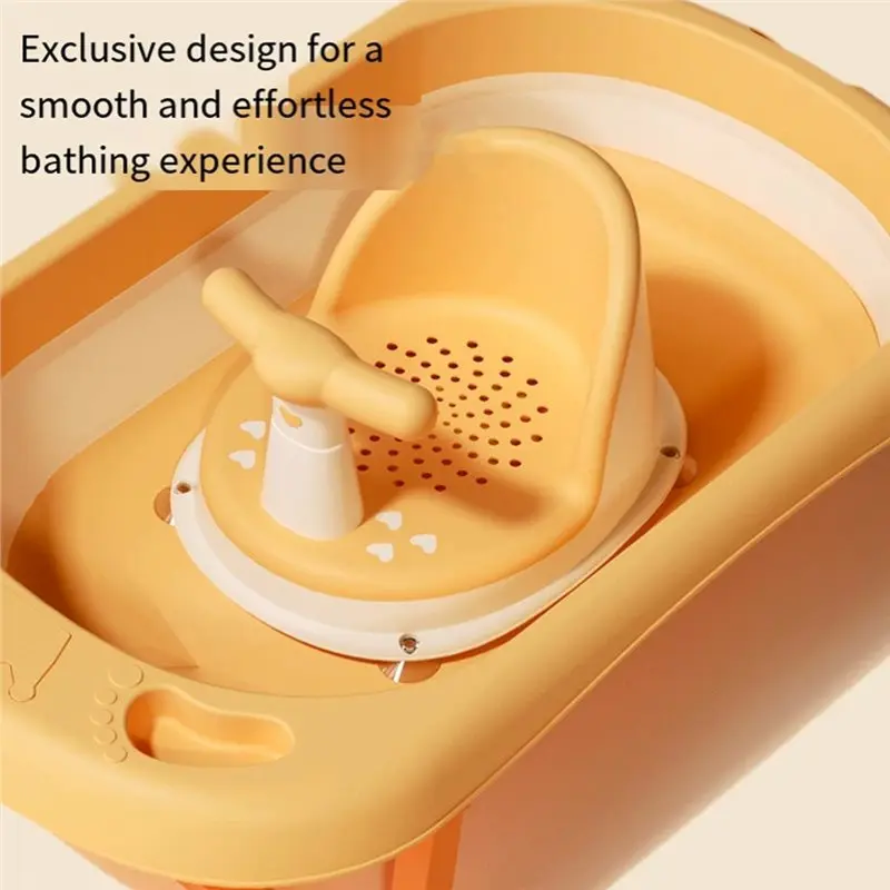 A04G-Anti Slip Baby Tub Seat Bathtub Pad Mat Chair Safety Newborn Toddler Infant Care Children Bathing Shower Chair view 2
