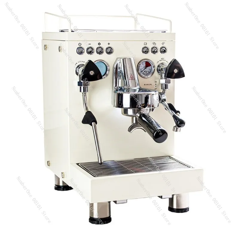 Coffee Machine Grinder Combo Semi Automatic Espresso Maker with Built in Bean Grinder Italian Coffee Machine Commercial Home Use