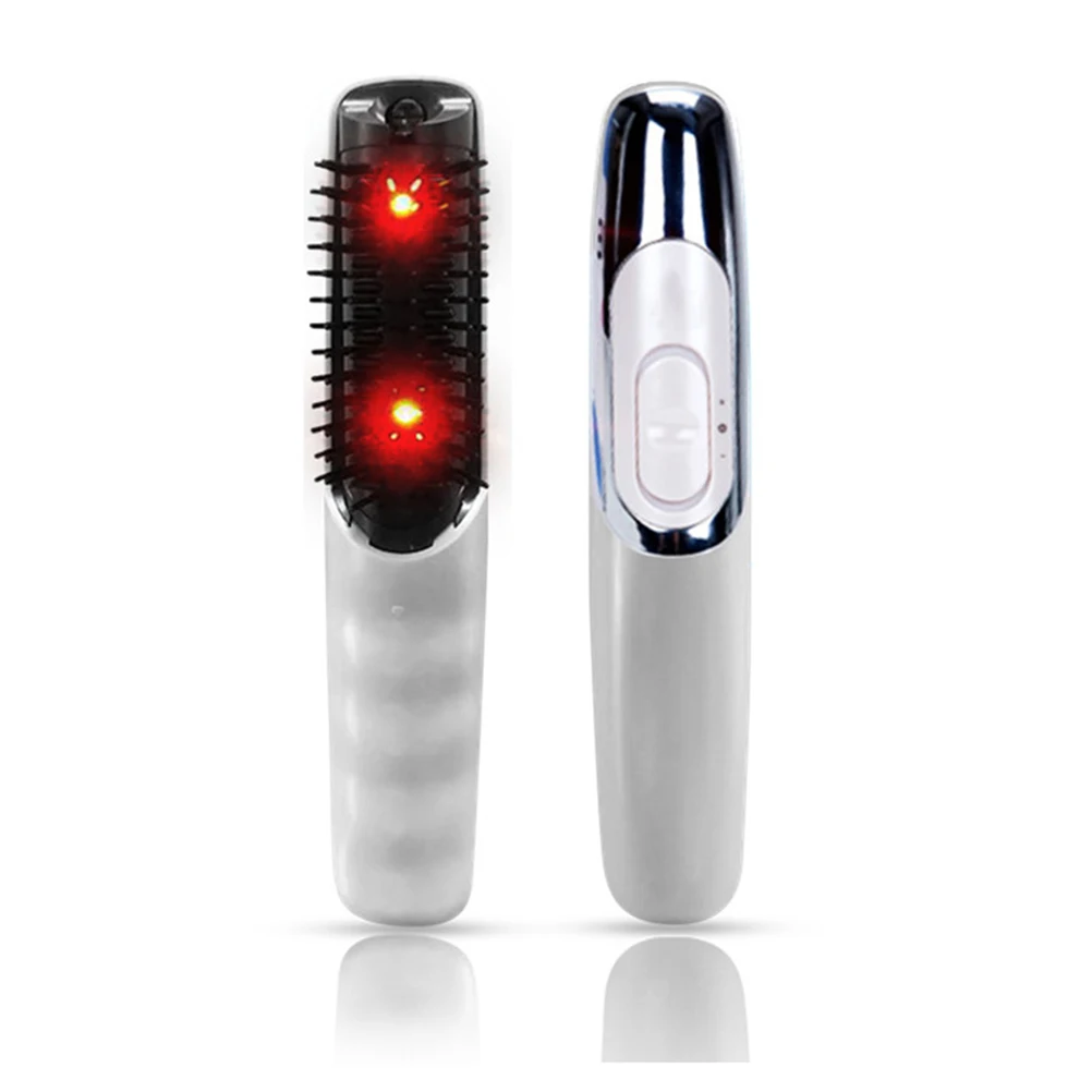 

Head Scalp Massager Electric Hair Comb Vibration Deep Massage Brush White No Multiple Frequency Waterproof Promote