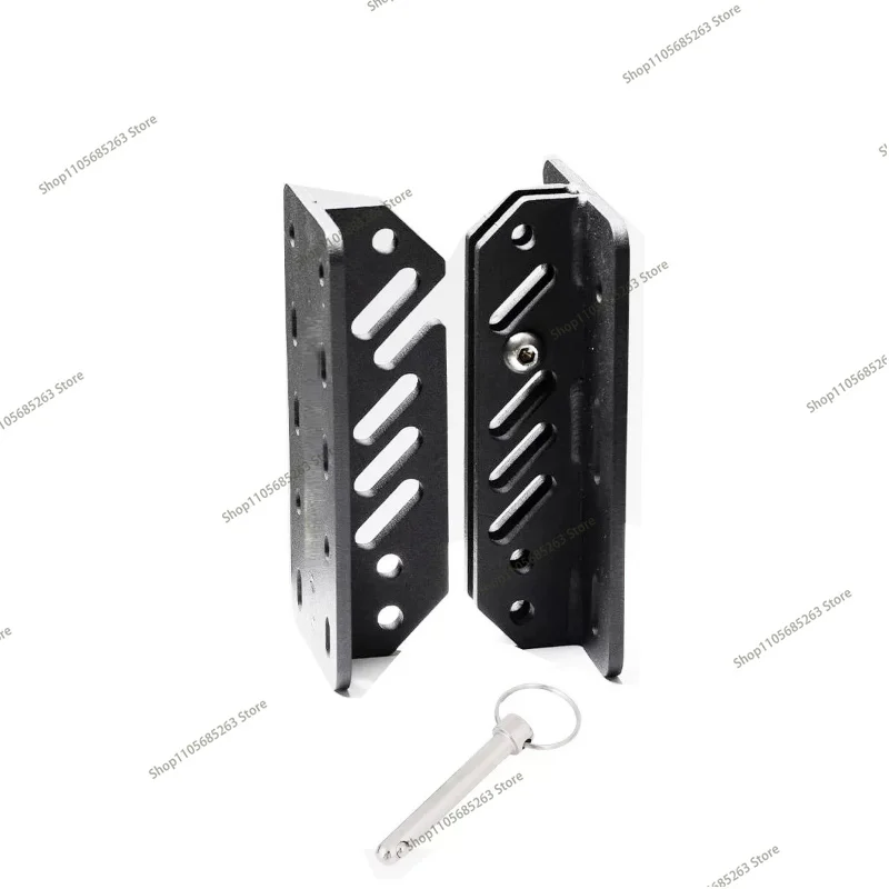 Heavy Duty Rooftop Tent Connector & Detachable Mounts for Camping Awning