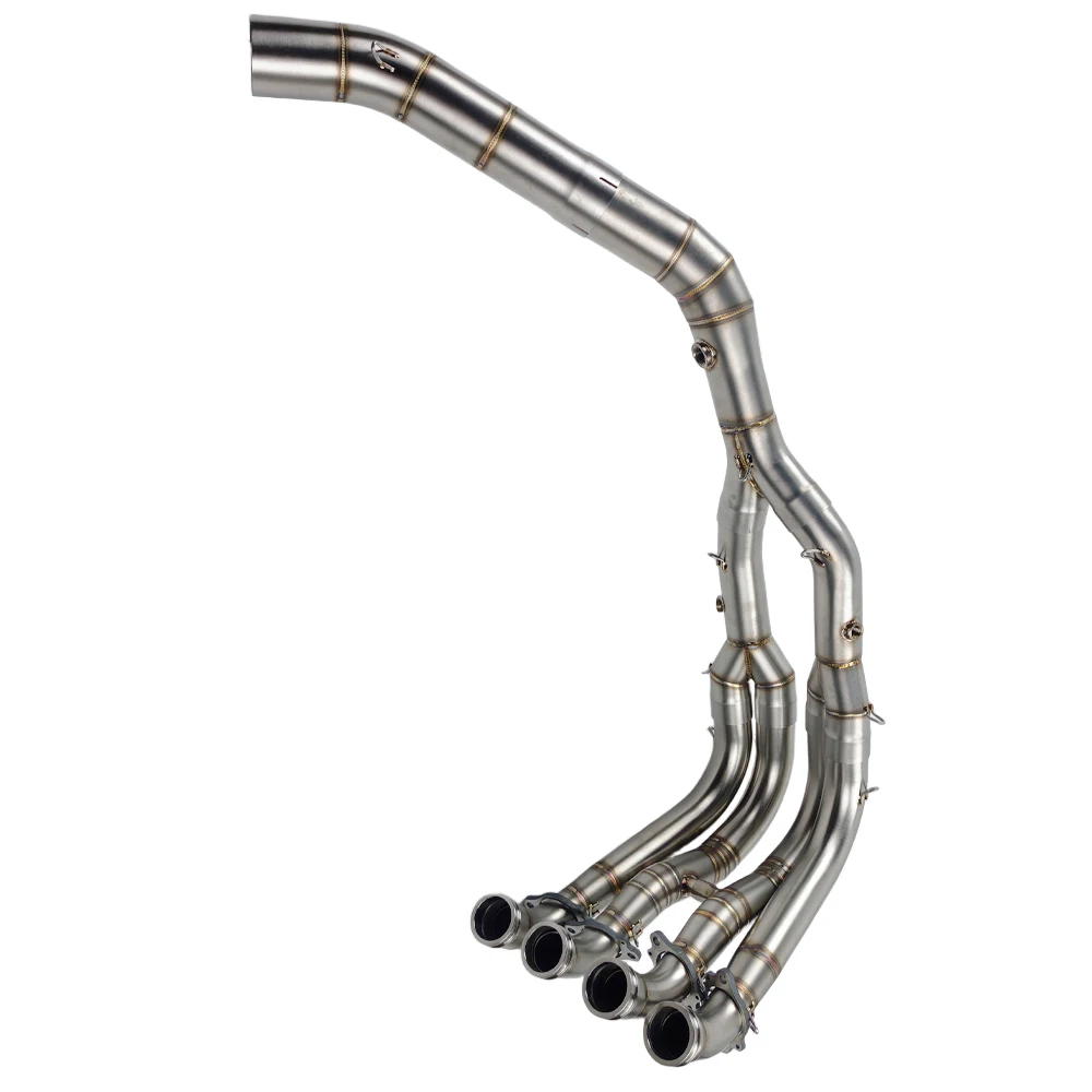 For BMW S1000R S1000RR 2018 Exhaust Tips Front Pipe Stainless Steel view 2