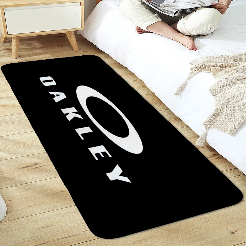 Bathroom Mat O-Oakleys Carpet Living Room Washable Non-slip Kitchen Rug Aesthetic Bathmat Modern Home Decoration Funny Doormat