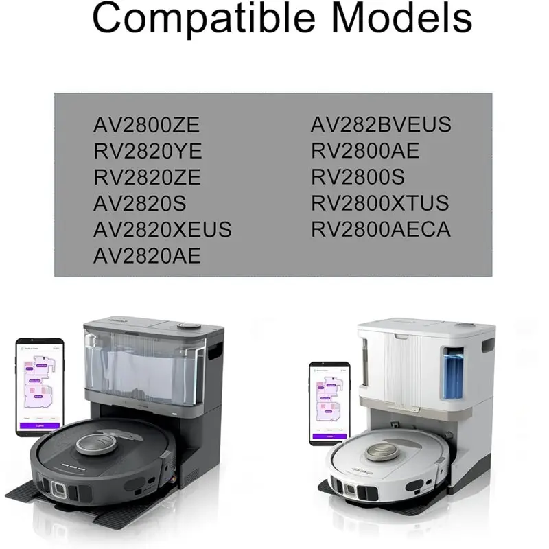 ABUD-Hepa Replacement Filter(6PCS) For Shark AV2800ZE RV2820YE RV2820ZE AV2820S AV2820XEUS AV2820AE RV2800AE RV2800S Vacuum Clea