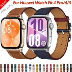 Sport Leather Strap for Huawei Watch Fit 3 Smart Replaceable Bracelet Accessories for Huawei Watch Fit 3 Business Wristband Belt