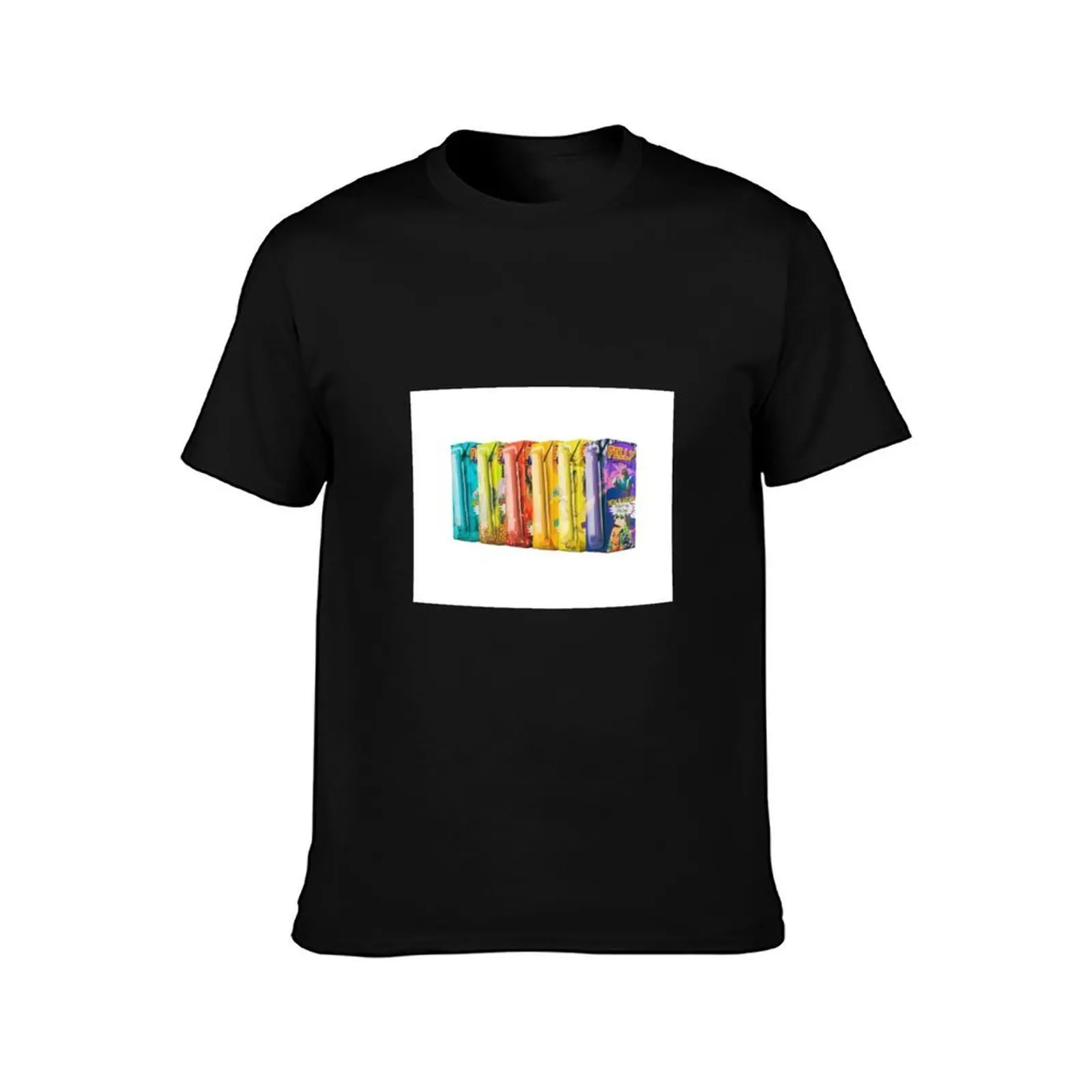 felly new flavors T-Shirt, Summer Casual Cotton Tee, Oversized Streetwear Tops, Vintage Graphic Print, Loose Fit Short Sleeve