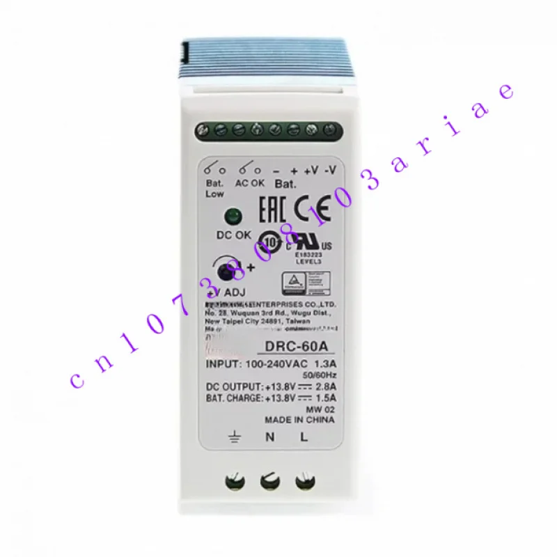 

DRC-60 ДЛЯ MEAN WELL DRC-60A DRC-60B 60 Вт с одним выходом и зарядным устройством (функция ИБП) серии DRC-60