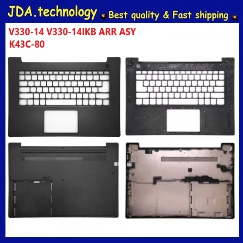 

New/orig For LENOVO E43-80 V330 V330-14 V330-14IKB palmrest keyboard bezel upper cover /Bottom case cover
