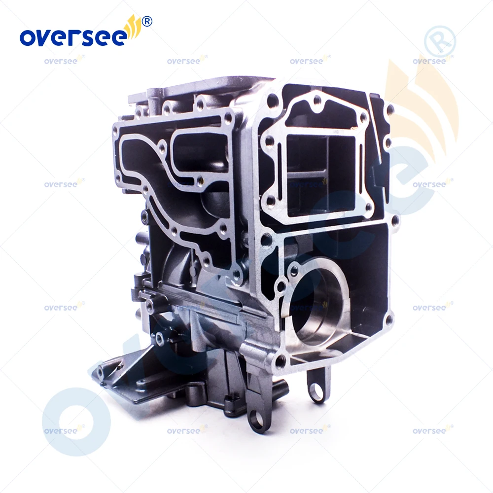 Oversee 63V-15100 Cylinder CrankCase Assy For Yamaha Outboard Motor 2T 9.9HP 15HP Parsun T15-07010000 Seapro HDX 63V-15100-02-1S