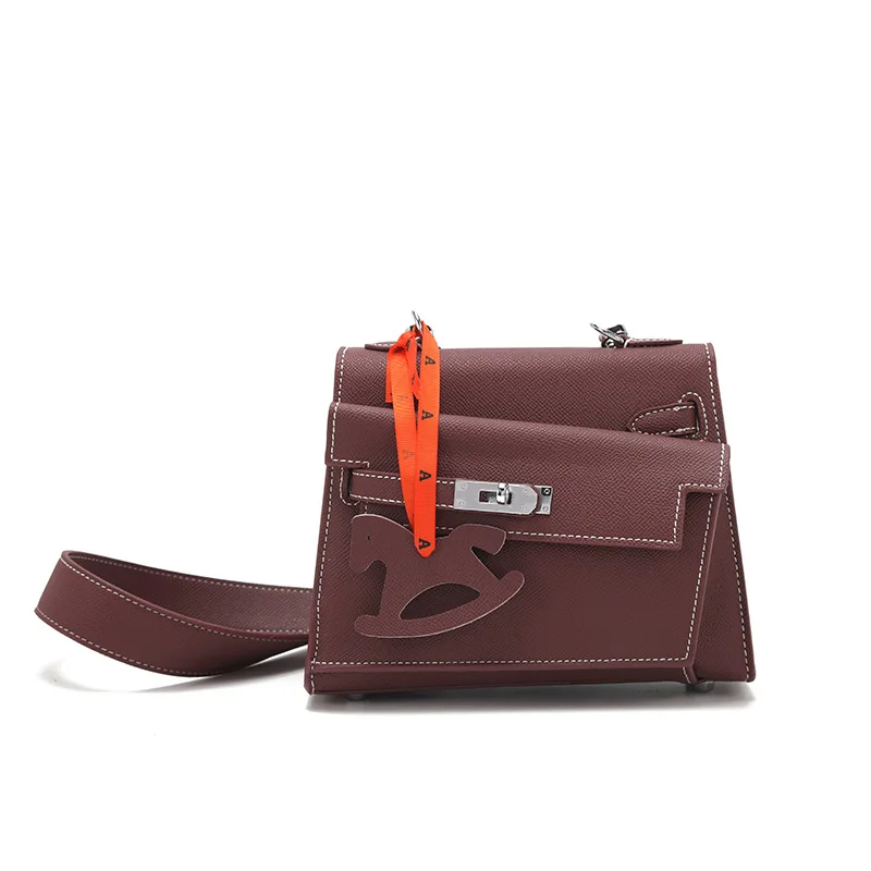 2025 Spring Small Square Bag - Retro Design, Crossbody/Handheld, Vegan Leather, Office & Daily Use, Free Shipping