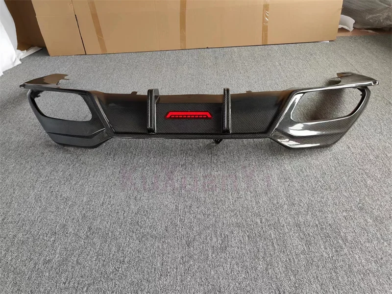 

Задний диффузор из углеродного волокна в стиле TK для 8-й серии 840i G14 G15, спойлер на задний бампер 2019-2022, комплект кузова, задний диффузор, боковые юбки