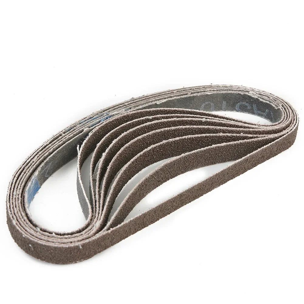50Pcs Sanding Belt 60/80/100/120 Grits For 10X330Mm Sanders File Sanders Sander Angle Grinder Modified Accessories