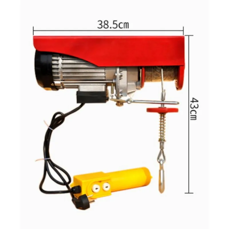 Electric hoist crane small household lifting mobile winch winch crane crane electric hoist 220v