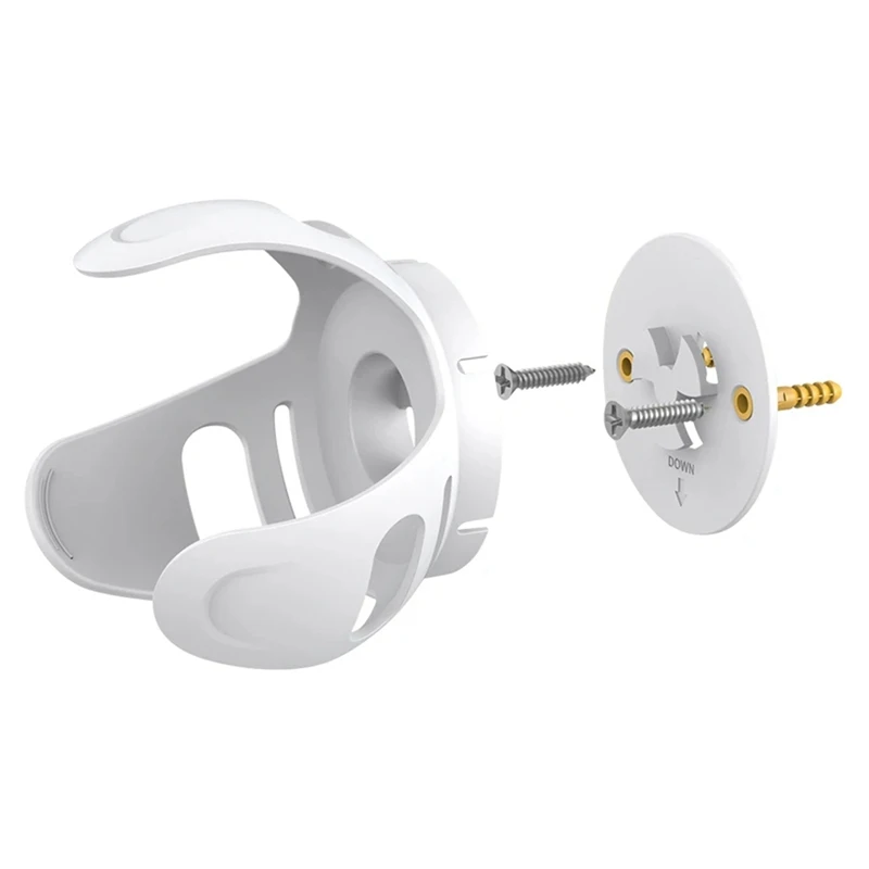 Plastic Speaker Holder Wall Mounted Bluetooth Speaker Stand With Cable Management Replacement For Amazon Echo Dot 5/4