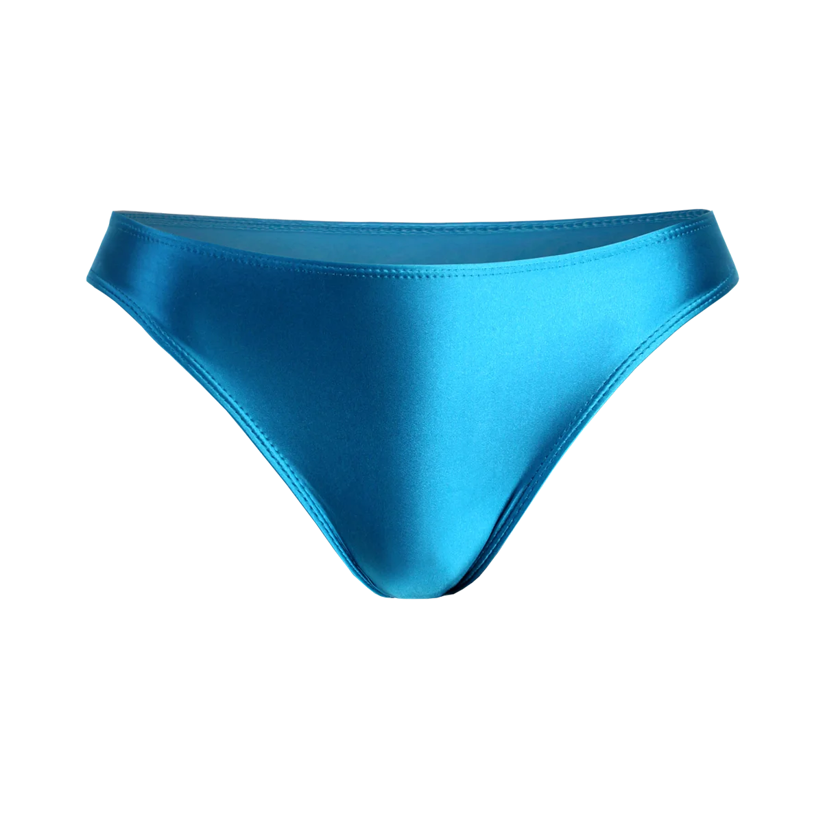 Swimming Trunks Shiny Glossy Solid Bikini Buttocks T-back Underpants Swimwear Underwear Plus Size Thongs Women Low Waist Panties