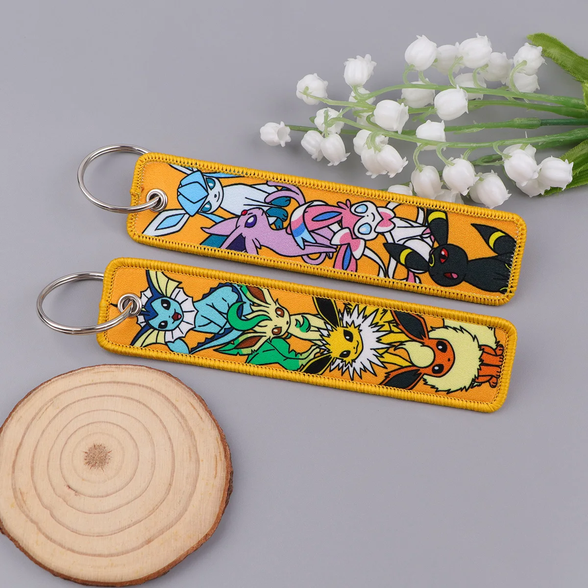 1 Pcs Anime Game Cute Key Chain for Motorcycles Key Fobs Holder Men Women Key Tags Key Ring Fashion Jewelry Accessories Gifts image 6