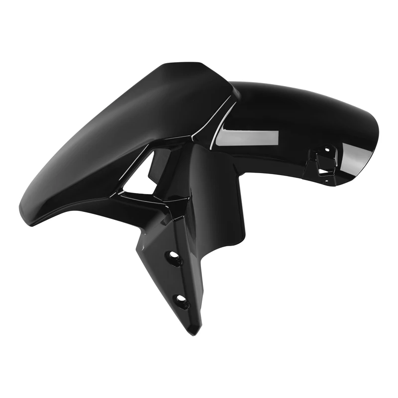 واقي الطين للعجلة الأمامية باللون الأسود الزاهي للدراجات النارية Kawasaki Z900 Z 900 2017-2024