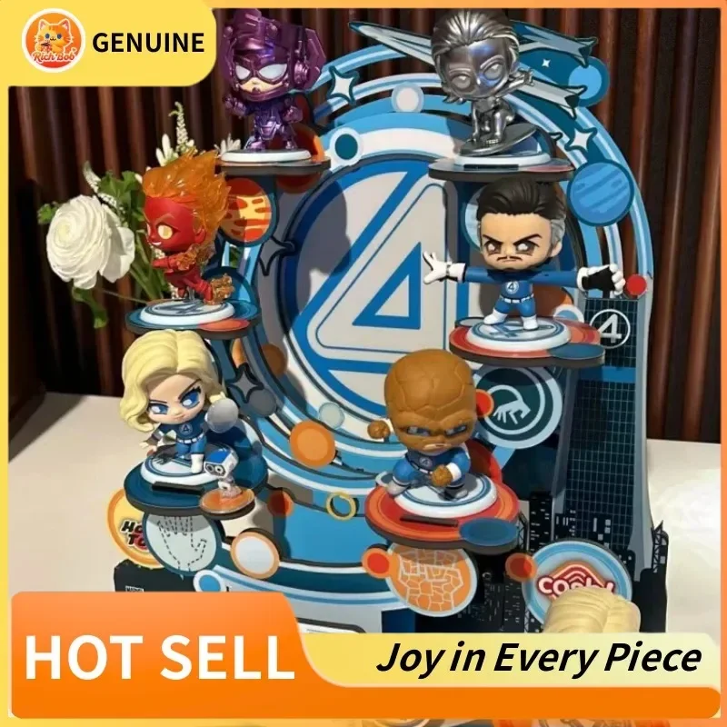 

Genuine Hottoys Studios Cosbi Bobble-Head Blind Box Collection Decorative Creative Trendy Collectible Surprise Toy Model Gifts