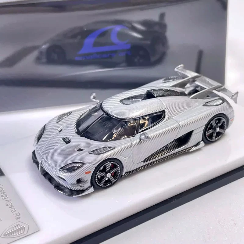 Diecast 1/64 Scale Agera RS Alloy Car Mode Static Collection Decorated Holiday Gifts Toys Souvenir Gift