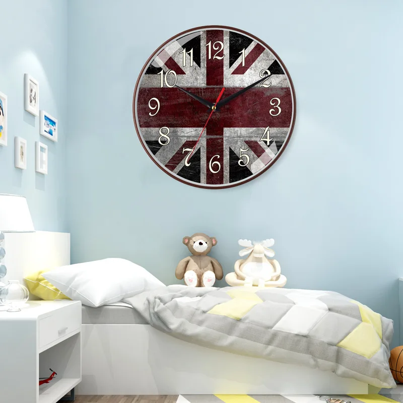 

Public Place Table Wall Clocks Hands Silent Living Room Modern Wall Clocks Kitchen Plastic Home Decor Relógio De Parede MHBGZ