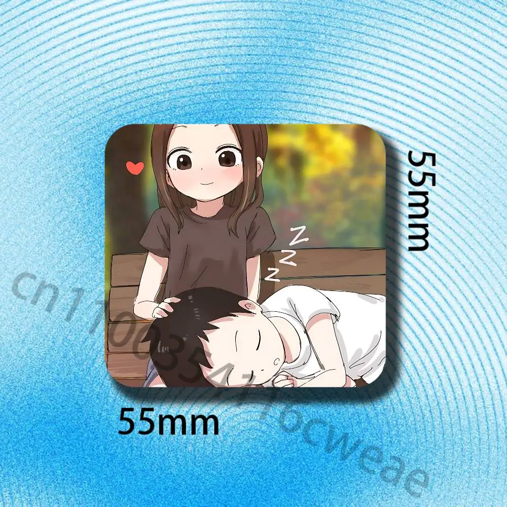 T-Teasing Master Takagi san Magnet Refrigerator Fridge Sticker for Home Decor DIY Wall Decor