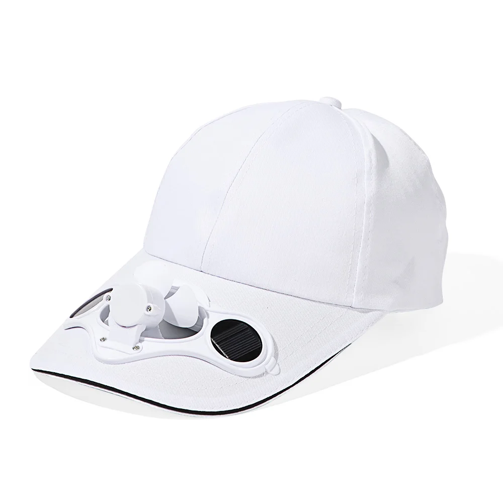 

Women Men Outdoor Quick-drying Solar Cooling Fan Baseball Hat Sport Cap Travel Hat Sun Visor