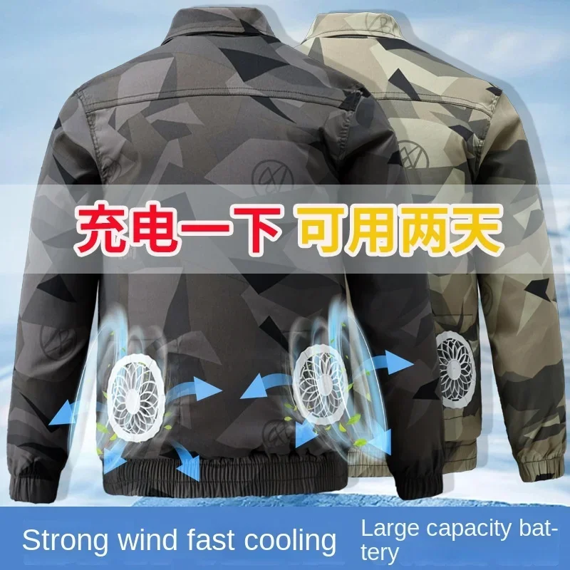 

Summer Air-conditioned Clothing Can Be Equipped with A Fan for Cooling Welding and Anti Scalding Protective Clothing