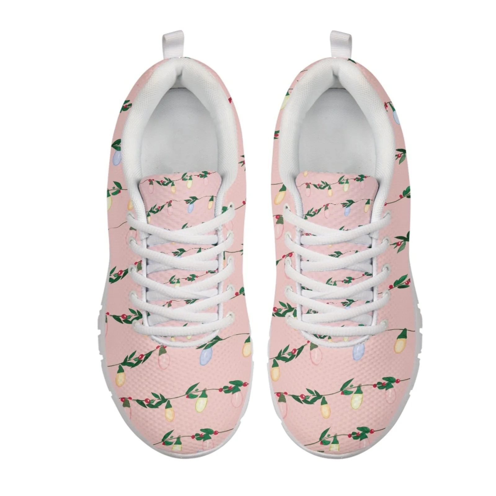 Coloranimal LED Strip Pattern Design Casual Athletic Tennis Shoe Womens Athletic Walking Sneakers Walking Shoes for Ladies Lady
