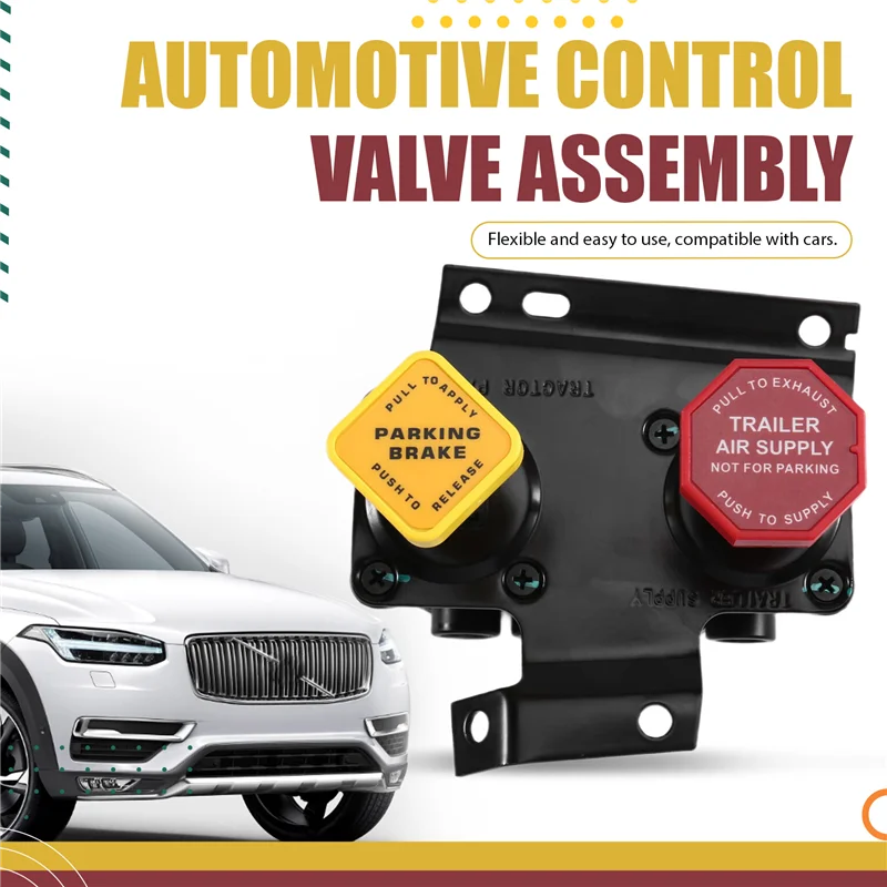 

For Volvo Trailer Compatible Control Valve Assembly KN20619 RKN20619 MV3 Module Dash Parking Control Valve