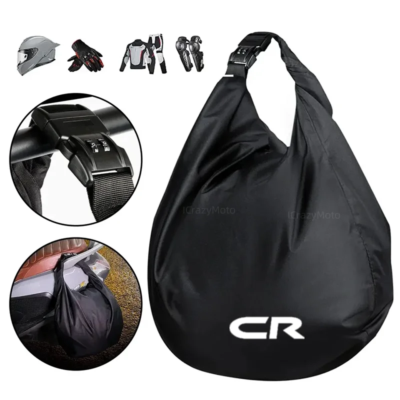 Portable Waterproof Motorcycle Helmet Bag For Honda CR80R CR85R CR125R CR250R CR 80R 85R 125R 250R All Year Large Capacity Passw